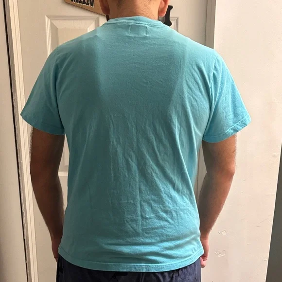 Disney Large Light Blue Stitch Mens T-Shirt - Picture 2 of 4